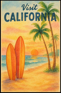 Visit California Poster