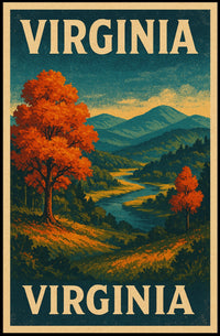 Virginia Landscape Poster