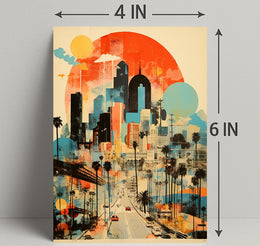 Urban Sunset Poster