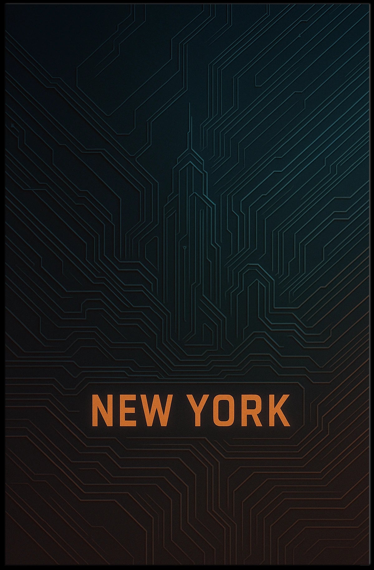 New York Circuitry Poster