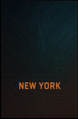 New York Circuitry Poster
