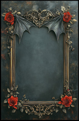 Gothic Elegance Frame Poster