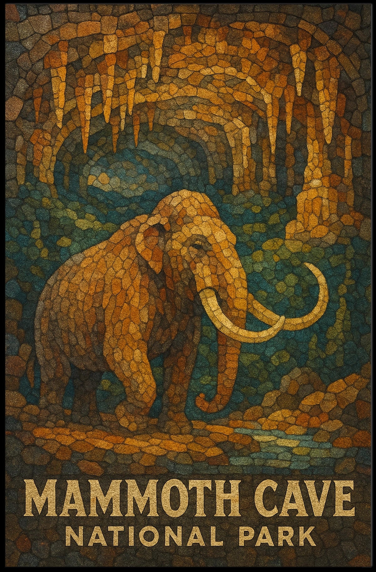 Mammoth Cave National Park Poster