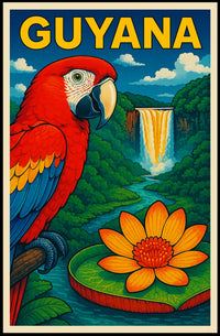 Guyana A Tropical Paradise Poster