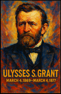 Ulysses S. Grant Presidential Tenure Poster