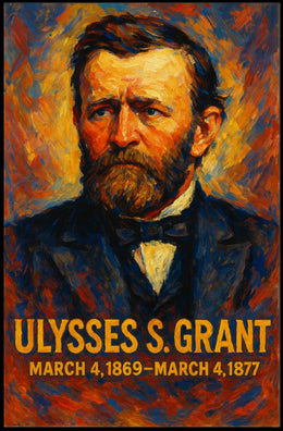 Ulysses S. Grant Presidential Tenure Poster