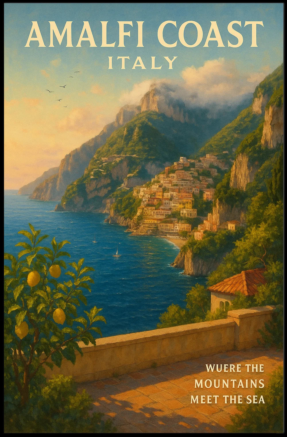 Where the Mountains Meet the Sea Poster