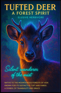 Tufted Deer A Forest Spirit Poster