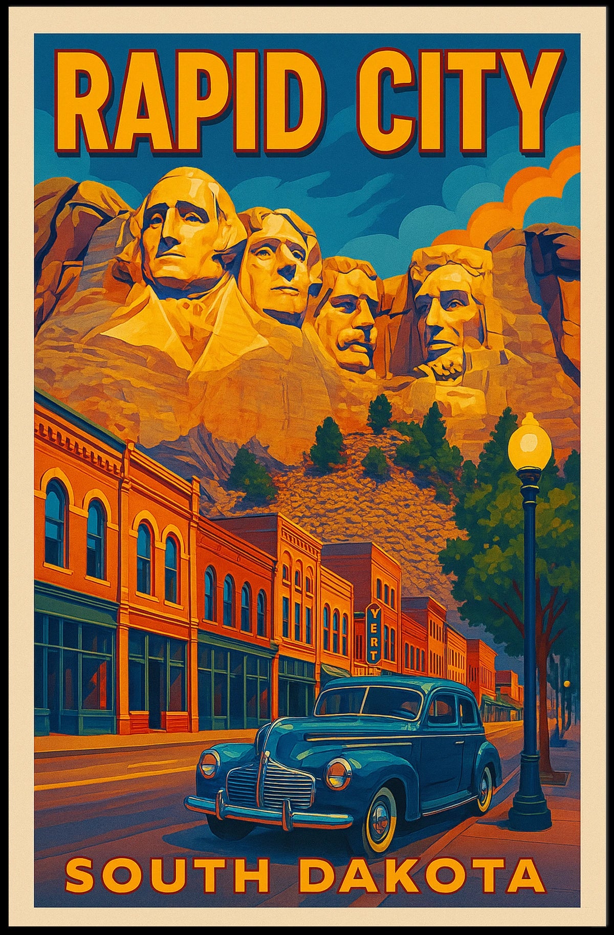 Rapid City South Dakota Poster