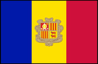 Andorra Flag Poster