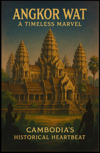 Angkor Wat A Timeless Marvel Poster