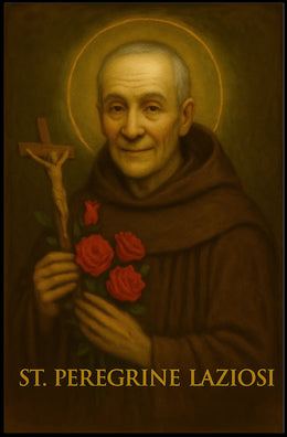 St. Peregrine Laziosi Poster