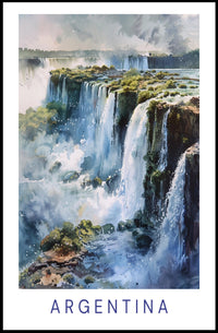 Majestic Argentina Poster PosterGoat