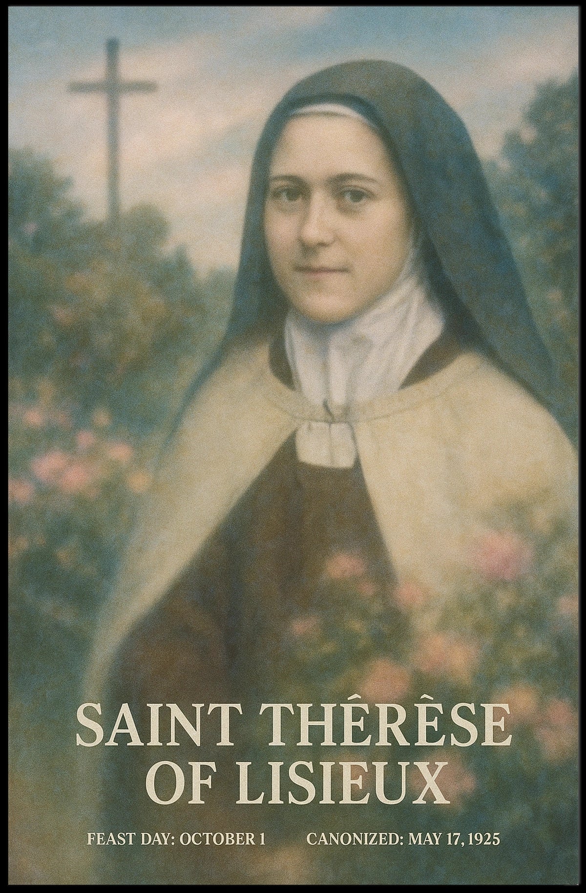 Saint Thérèse Of Lisieux Poster