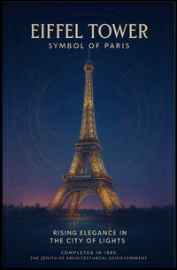 Eiffel Tower Symbol Of Paris Poster