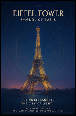 Eiffel Tower Symbol Of Paris Poster