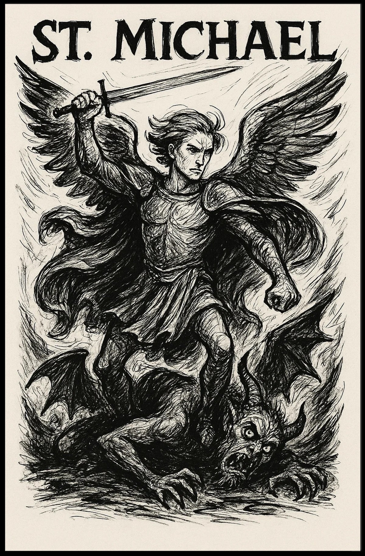 St. Michael The Archangel Poster