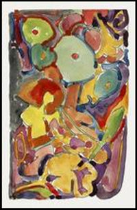 Vibrant Abstract Expression Poster