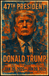 Resolute Vision Donald Trump Poster