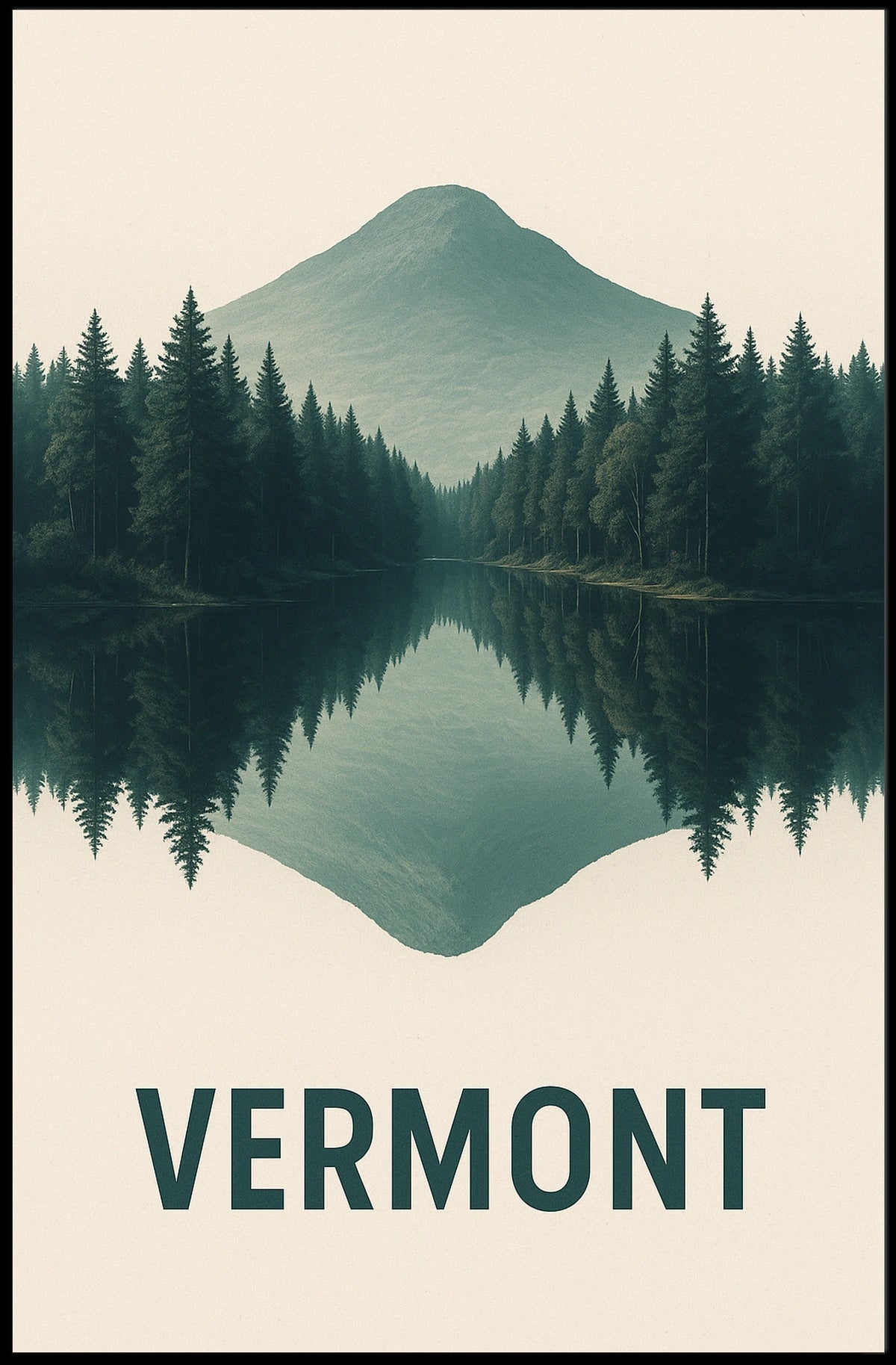 Vermont Serenity Poster
