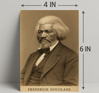 Frederick Douglass Portrait Poster PosterGoat