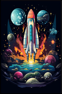 Cosmic Journey Poster