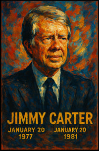 Jimmy Carter Presidential Term Poster