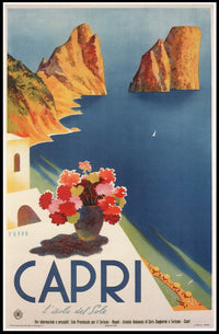 Capri LIsola Del Sole Poster
