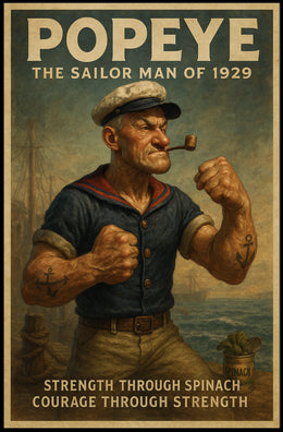 Popeye 1929 Art Poster POP-192