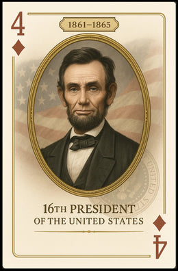 Abraham Lincoln 16th President Scenic Wall Art Poster