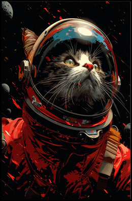 Cosmic Cat Explorer Poster