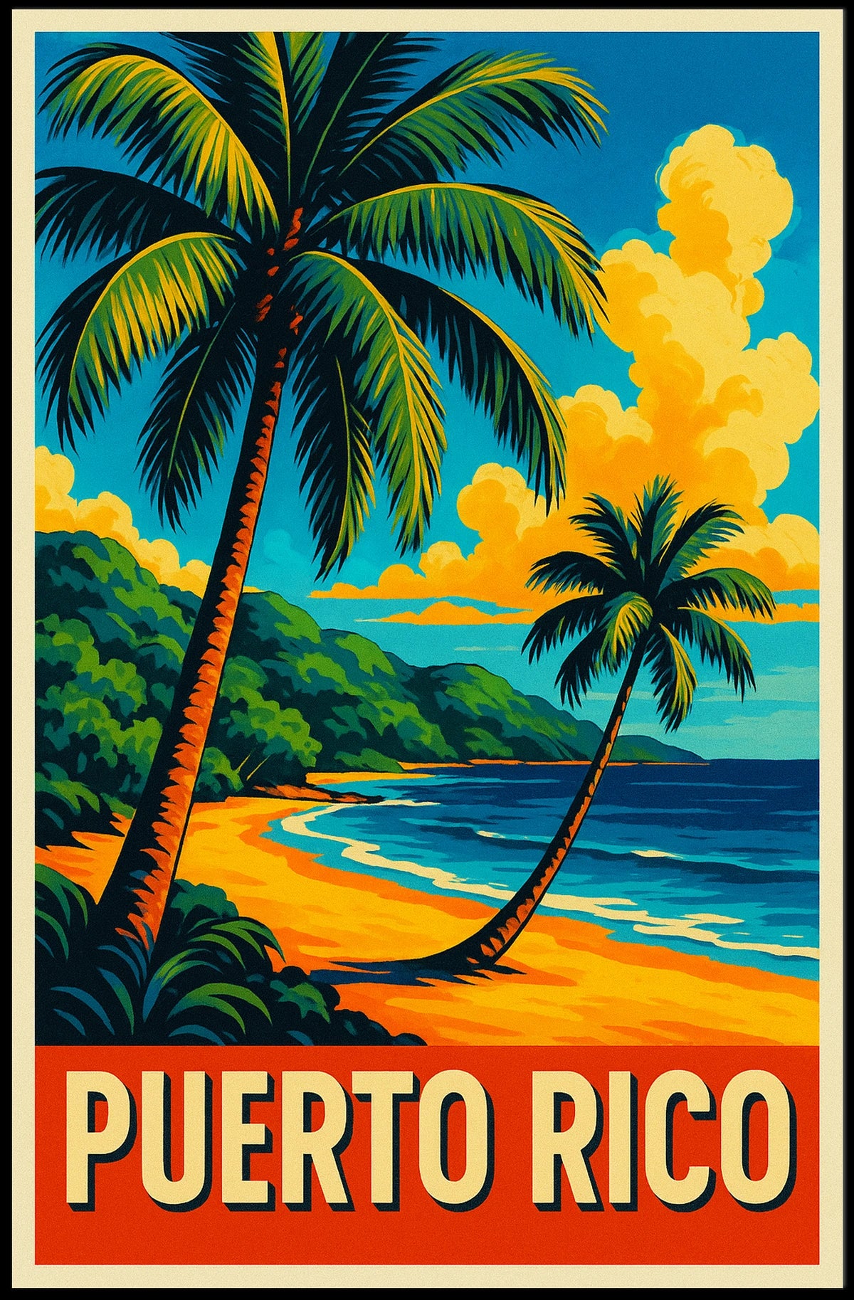 Puerto Rico Paradise Poster