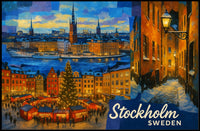Stockholm Winter Wonderland Poster
