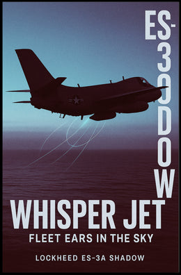 Whisper Jet Fleet Ears in the Sky Poster PosterGoat