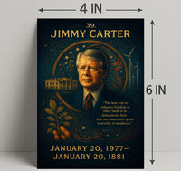 Jimmy Carter Civic Impact Gallery Print Poster PosterGoat