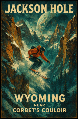 Jackson Hole Adventure Poster