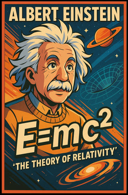 Albert Einstein The Theory Of Poster