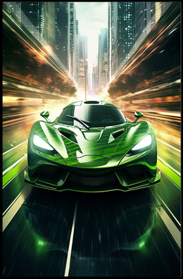 Speed In The City Poster