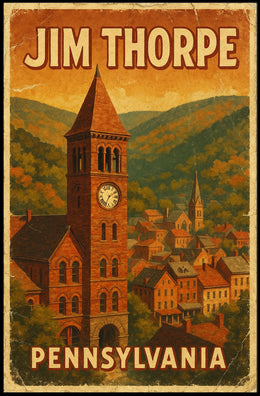Jim Thorpe, Pennsylvania Poster