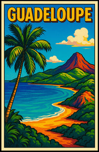 Guadeloupe Paradise Poster
