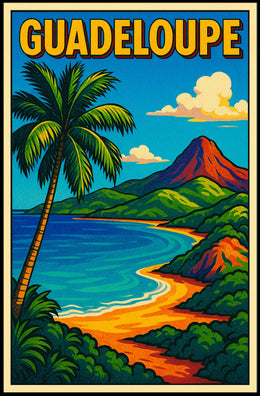 Guadeloupe Paradise Poster