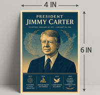 Jimmy Carter Leadership Gallery Print PosterGoat