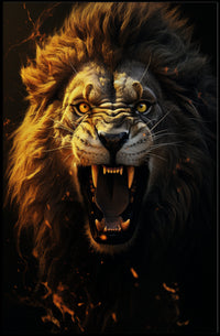Roaring Majesty Poster
