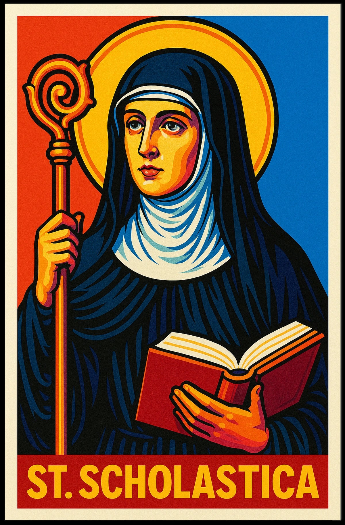 St. Scholastica Poster