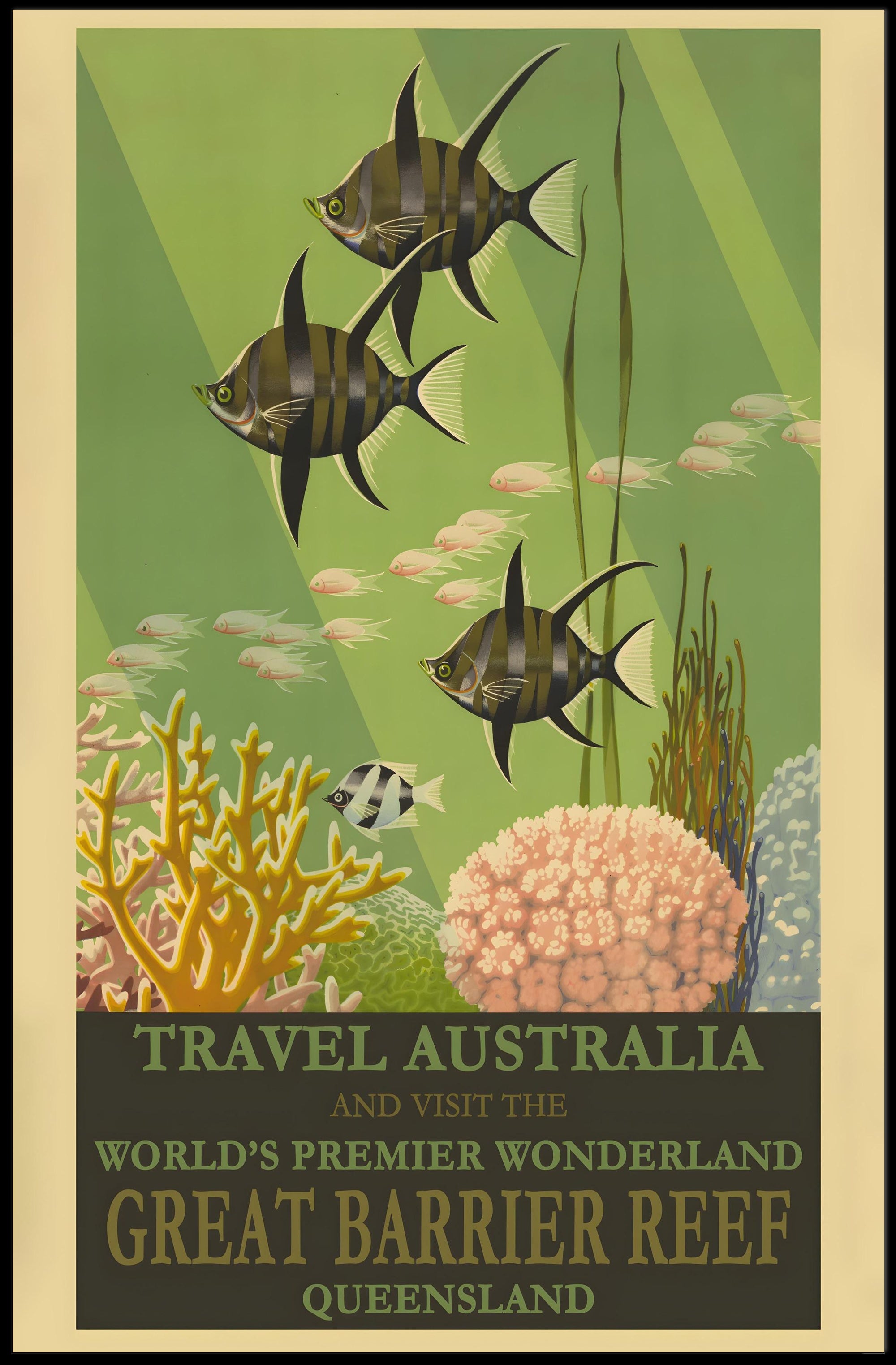 Exploration of Marine Wonders Travel Poster