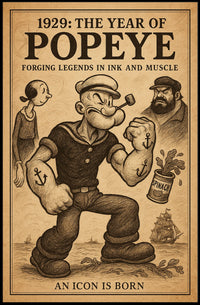 Popeye 1929 Art Poster POP-194