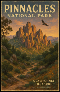 Pinnacles National Park Wall Art Print