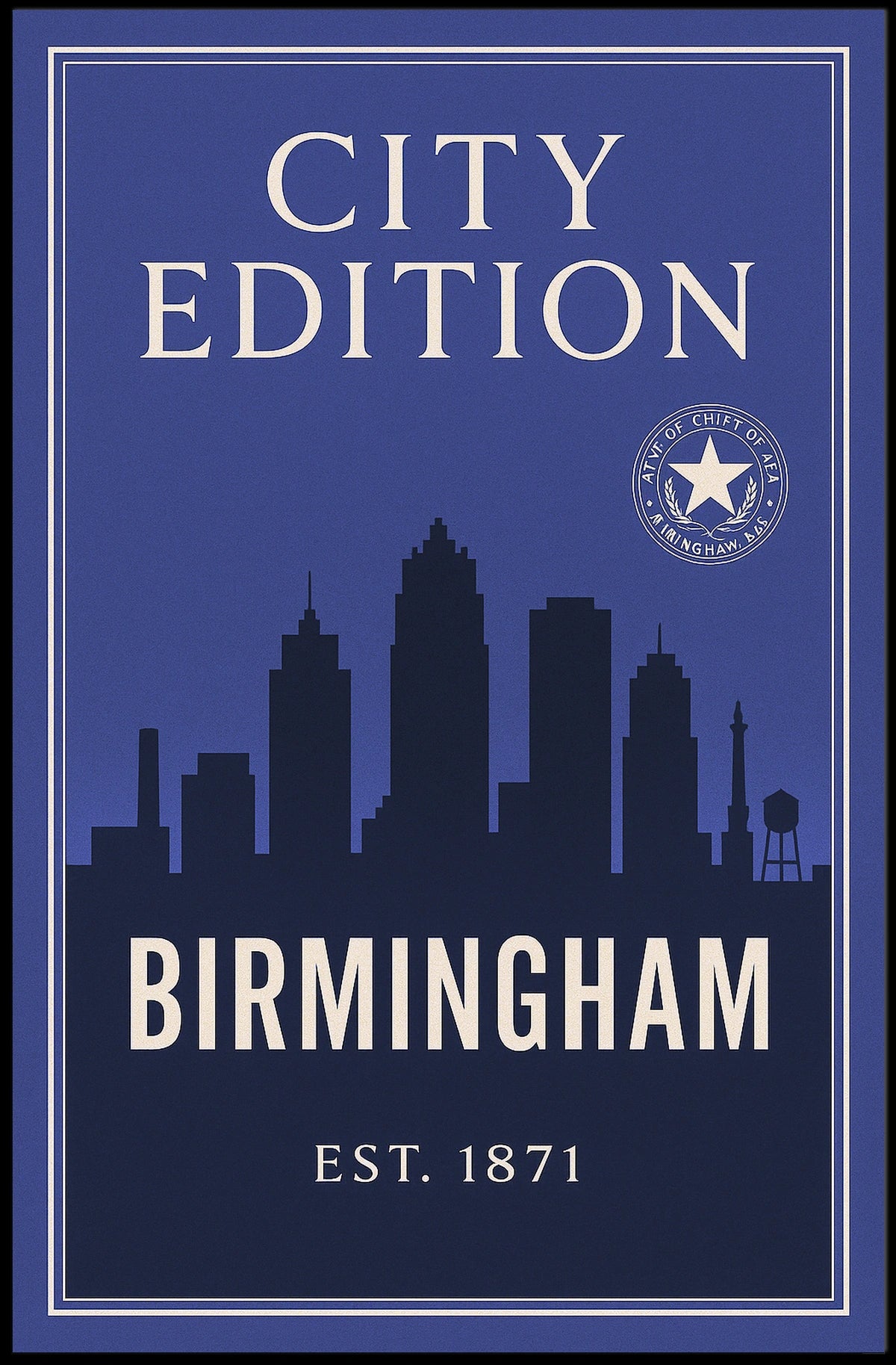 Birmingham City Edition Poster