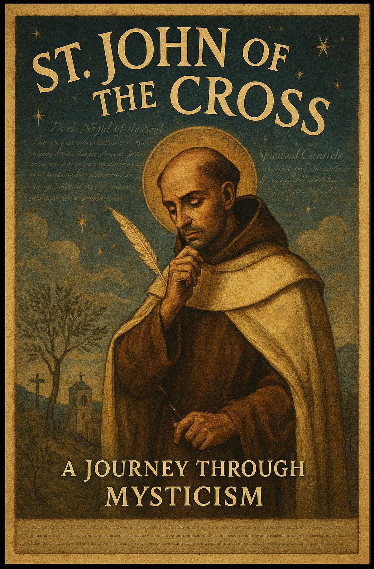 St. John Of The Cross A Journey Poster