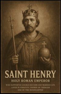 Saint Henry Holy Roman Emperor Poster